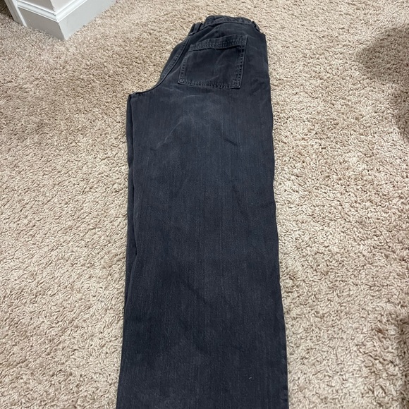 wide leg, black jeans. - Picture 3 of 3